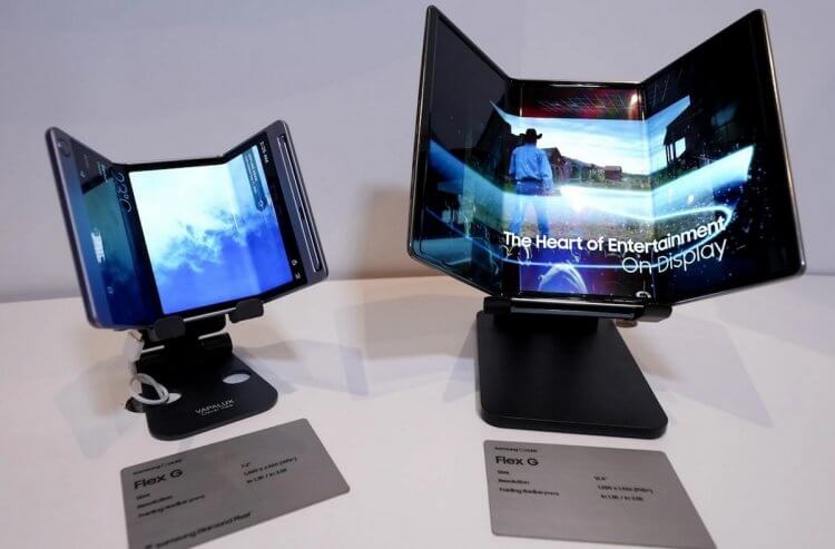 Сколько складных телефонов выпускает Samsung. Samsung видит телефон с тройным сложением вот так. Изображение: SamMobile. Сколько складных телефонов выпускает Samsung. Samsung видит телефон с тройным сложением вот так. Изображение: SamMobile. Фото.