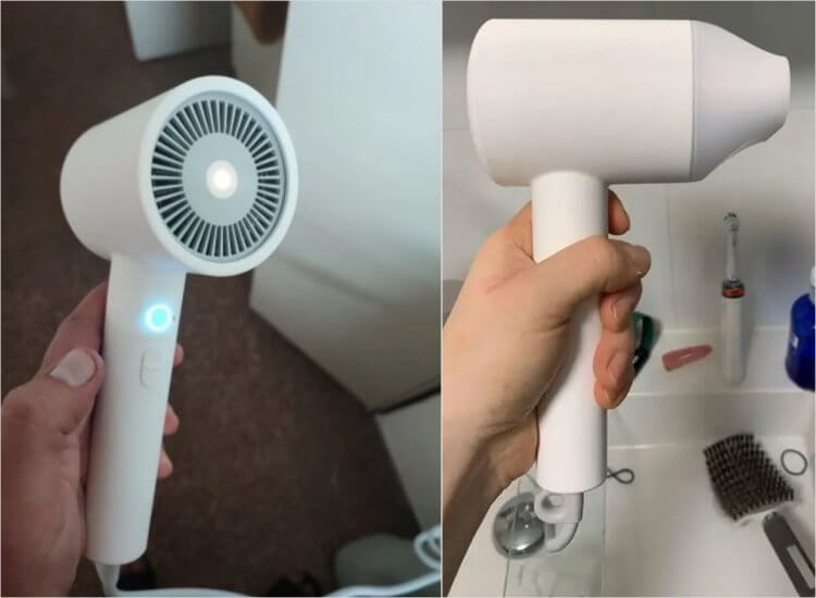 Фен для волос как Дайсон. Отличный фен от Xiaomi в силах заменить Dyson, но обойдется значительно дешевле. Фото.