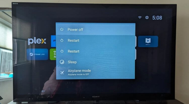 Перезагрузка или выключение — что лучше для Android TV. Перезапустить Android TV или выключить можно прямо с пульта. Фото: reddit. Перезагрузка или выключение — что лучше для Android TV. Перезапустить Android TV или выключить можно прямо с пульта. Фото: reddit. Фото.