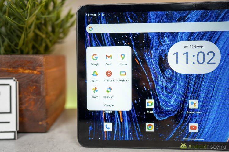 Планшет на Android 15. Весь Google тут! Фото.