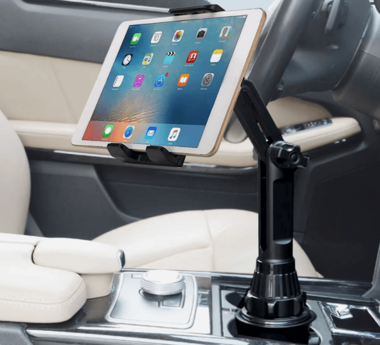 Универсальный автомобильный держатель для планшета. Изображение: AliExpress. Фото.
