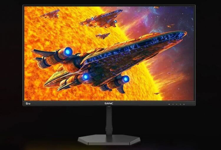 Какой монитор выбрать для игр в 2025. SANC G72 круто передает цвета и не искажает их, защищая ваши глаза. Какой монитор выбрать для игр в 2025. SANC G72 круто передает цвета и не искажает их, защищая ваши глаза. Фото.