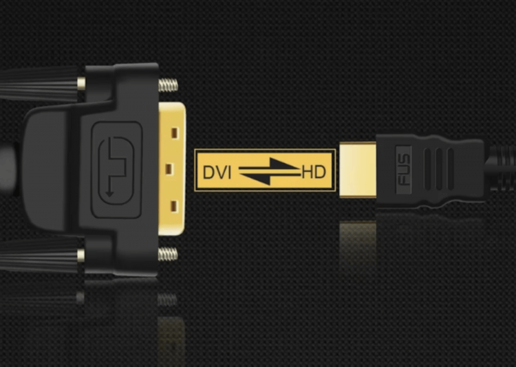 Кабель HDMI-DVI для старой техники. Изображение: AliExpress. Кабель HDMI-DVI для старой техники. Изображение: AliExpress. Фото.