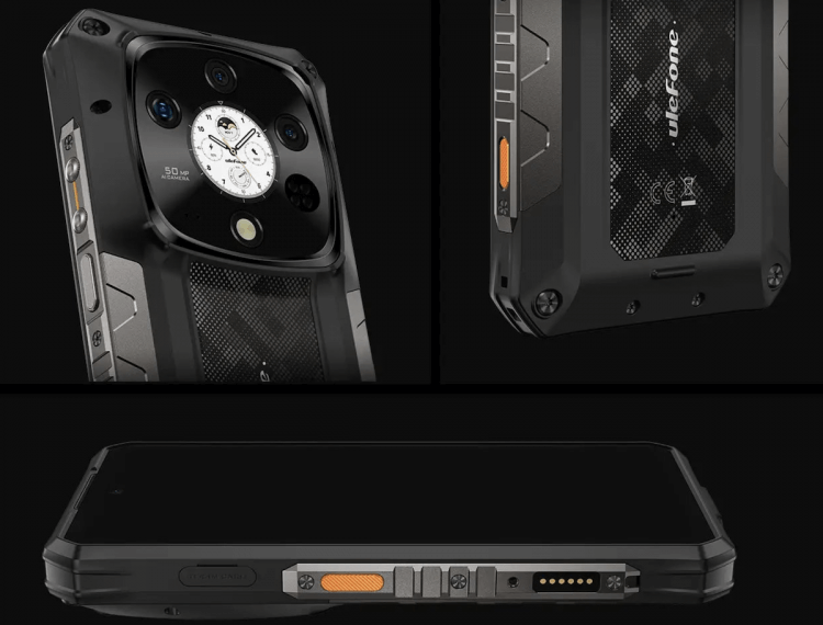Защищенный смартфон с хорошей камерой. Такой смартфон вызывает интерес. Изображение: Ulefone. Фото.
