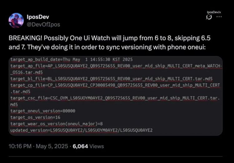 Без остановки на седьмой: Samsung не выпустит One UI 7 для Galaxy Watch и сразу перейдет к One UI 8. Инсайдер утверждает, что Samsung не выпустит One UI 7 для часов. Фото: androidauthority.com. Фото.