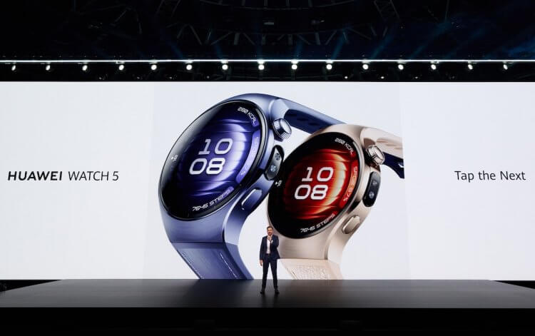 Новые часы HUAWEI WATCH 5. HUAWEI WATCH 5 сохранили основной внешний вид, но получили много изменений. Изображение: HUAWEI. Фото.