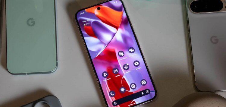 В сеть слили обои Google Pixel 10 в высоком качестве. Скачать себе на телефон можно тут. Фото.