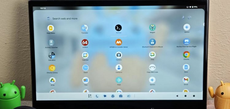 Google превратит ваш Андроид-смартфон в полноценный компьютер. Понадобится только внешний дисплей. Новый режим многозадачности на Android 16 напоминает Windows 11. Фото: androidauthority.com. Фото.