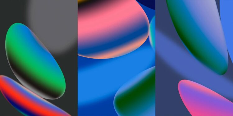 Новые обои Pixel 10 предлагают разные оттенки. Фото.