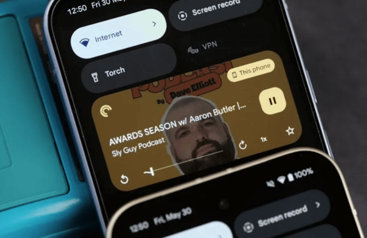 Основные изменения интерфейса Android 16. Панель громкости Android 16. Изображение: 9to5google. Основные изменения интерфейса Android 16. Панель громкости Android 16. Изображение: 9to5google. Фото.