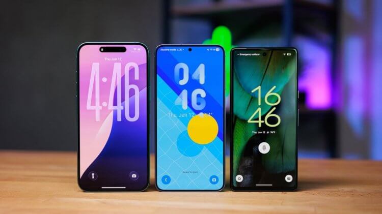 Чем отличаются новые One UI 7, Android 16 и iOS 26. Какая операционка лучше для смартфона в 2025. Фото.