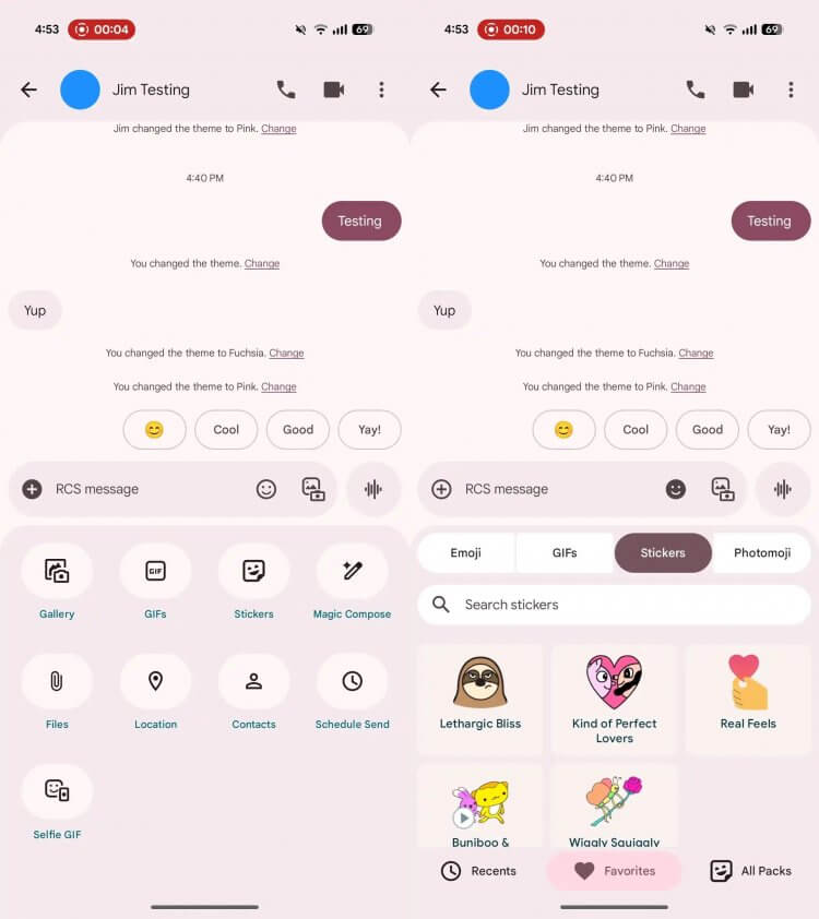 Google обновила приложение Сообщения для Android. Проверь новые функции у себя на телефоне. А таким будет интерфейс у всех уже в ближайшем будущем . Фото: 9to5google.com. Google обновила приложение Сообщения для Android. Проверь новые функции у себя на телефоне. А таким будет интерфейс у всех уже в ближайшем будущем . Фото: 9to5google.com. Фото.