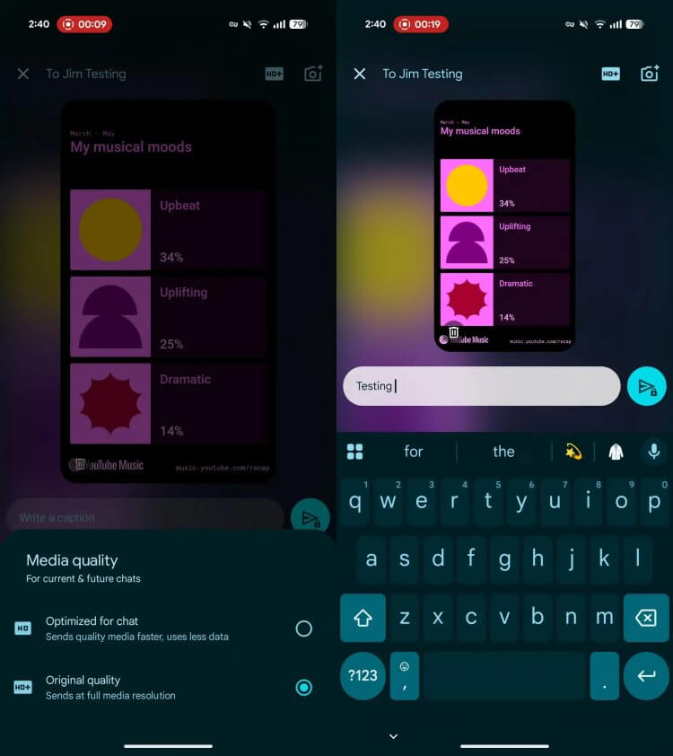 Google обновила приложение Сообщения для Android. Проверь новые функции у себя на телефоне. Теперь отправлять фото можно в минимальном сжатии. Фото: 9to5google.com. Google обновила приложение Сообщения для Android. Проверь новые функции у себя на телефоне. Теперь отправлять фото можно в минимальном сжатии. Фото: 9to5google.com. Фото.
