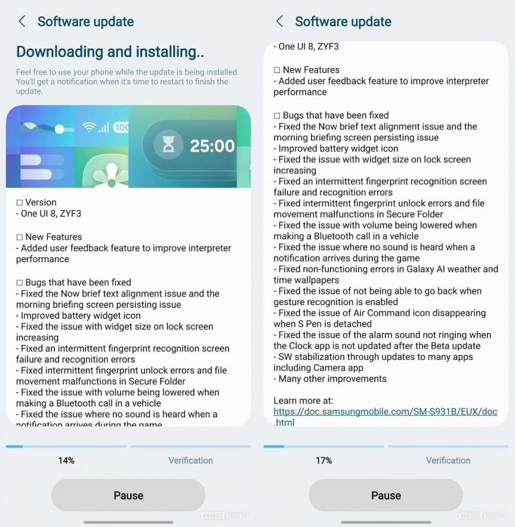 Как установить бета-версию One UI 8. Обновление уже можно поставить на телефон. Фото.