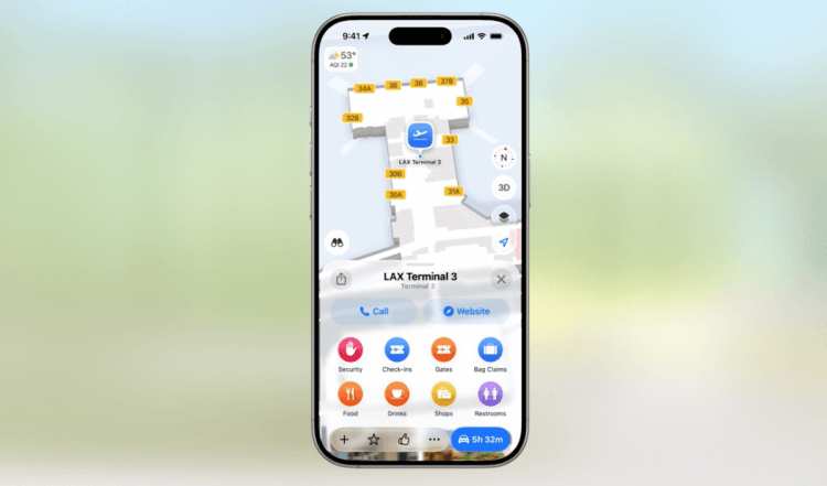 История посещений в Apple Картах на iOS 26. Карты получили и другие изменения. История посещений в Apple Картах на iOS 26. Карты получили и другие изменения. Фото.