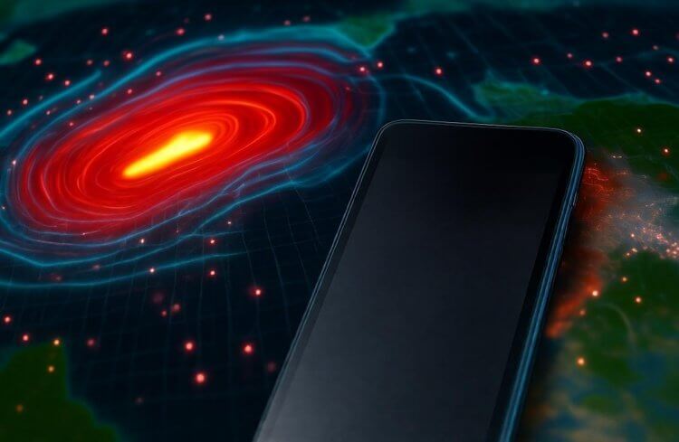 Как Android-оповещения о землетрясениях спасают жизни. Смартфоны могут предсказывать землетрясения. Фото.