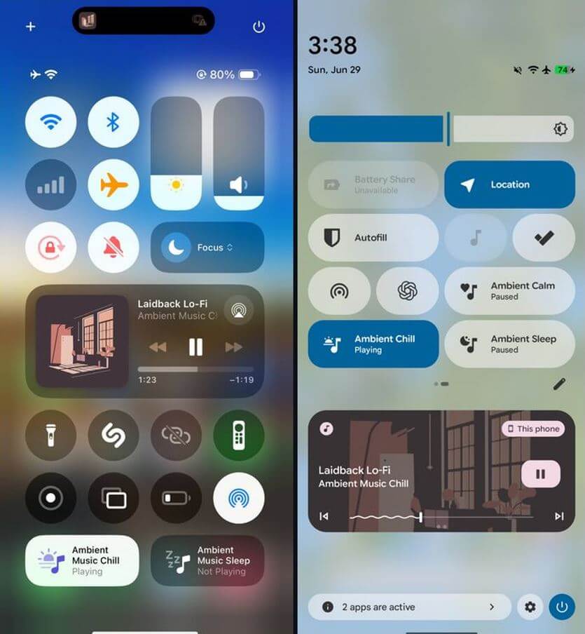 Расслабляющая музыка из iOS 18.4 теперь доступна на Android. Где скачать и как слушать ее бесплатно. Разработчики сделали крутую плитку для быстрого запуска из центра управления. Расслабляющая музыка из iOS 18.4 теперь доступна на Android. Где скачать и как слушать ее бесплатно. Разработчики сделали крутую плитку для быстрого запуска из центра управления. Фото.