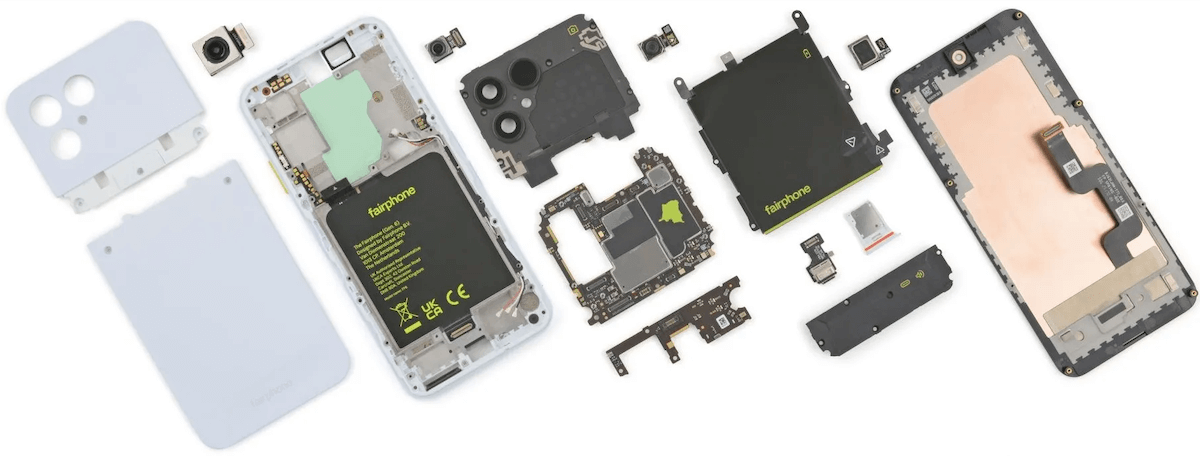 Характеристики Fairphone 6. Вот так! Разобрал отверткой и меняй все что хочешь. Характеристики Fairphone 6. Вот так! Разобрал отверткой и меняй все что хочешь. Фото.