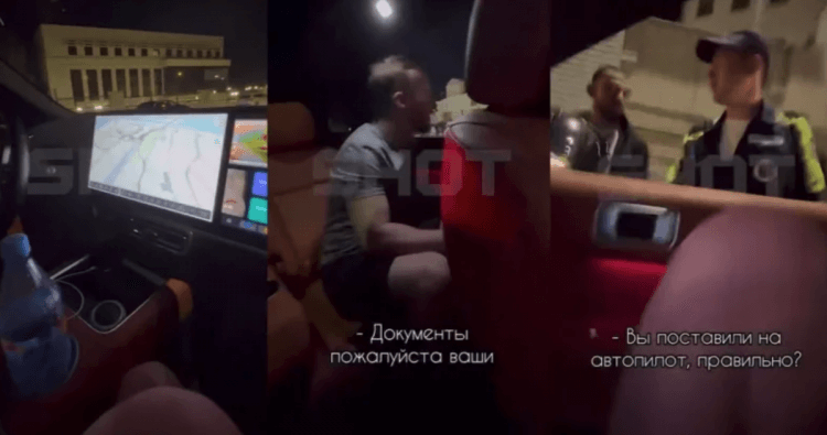 Можно ли управлять автомобилем через смартфон. Инспекторы явно сильно удивились. Изображение: Вечерняя Казань. Можно ли управлять автомобилем через смартфон. Инспекторы явно сильно удивились. Изображение: Вечерняя Казань. Фото.