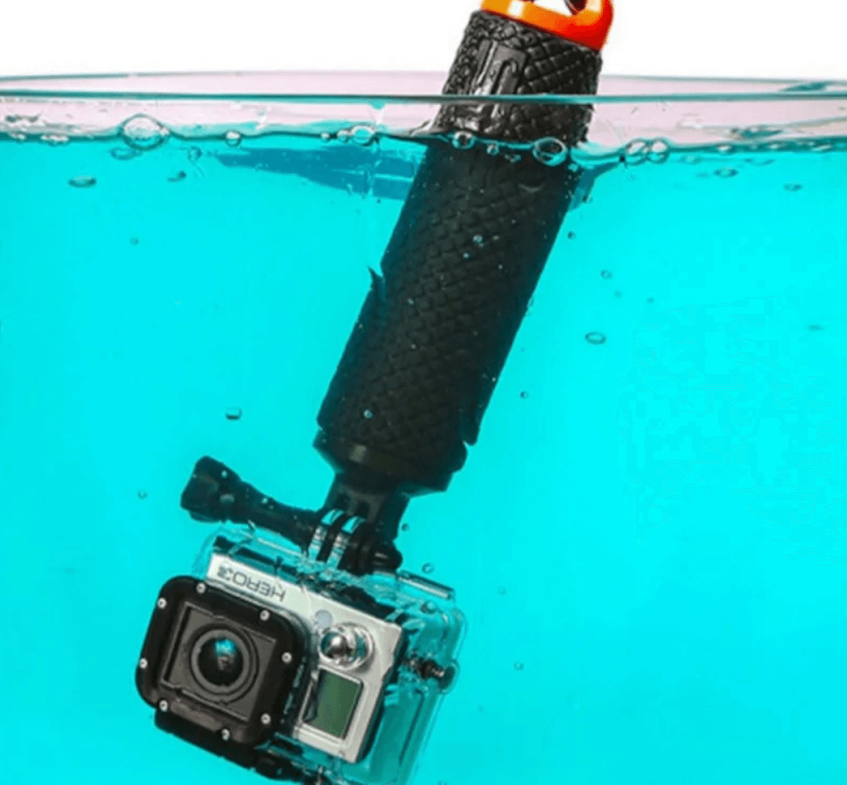 Ручка-поплавок для GoPro и других экшн-камер. Изображение: AliExpress. Ручка-поплавок для GoPro и других экшн-камер. Изображение: AliExpress. Фото.