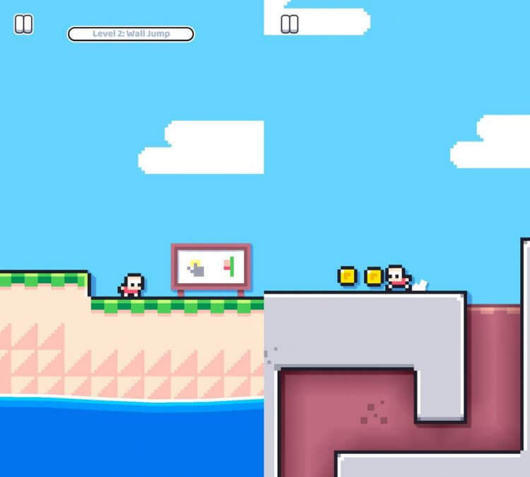 Чем заменить Flappy Bird. Игра Roper не была бы такой интересной без необычной механики. Фото.