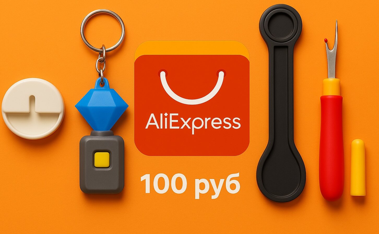 Полезные штуки с AliExpress дешевле 100 рублей. У всех высокий рейтинг
