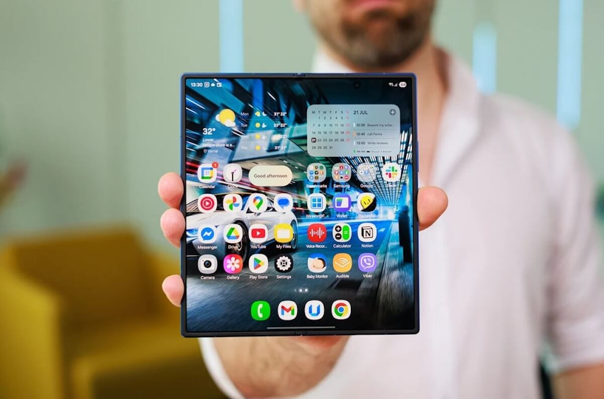 Тест на 200 000 складываний Galaxy Z Fold 7 завершился. Что сломалось