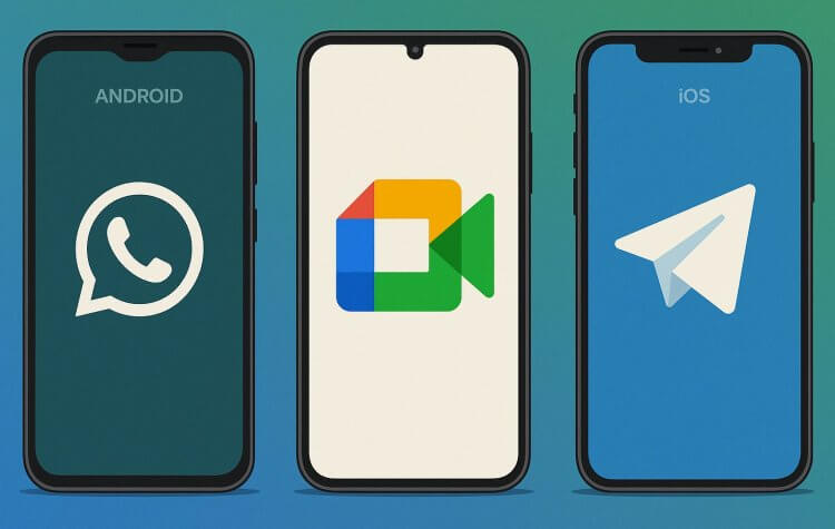 Чем заменить звонки в WhatsApp и Telegram. Обзор приложения Google Meet для Android и iOS. Честный обзор альтернативы от Google. Фото.