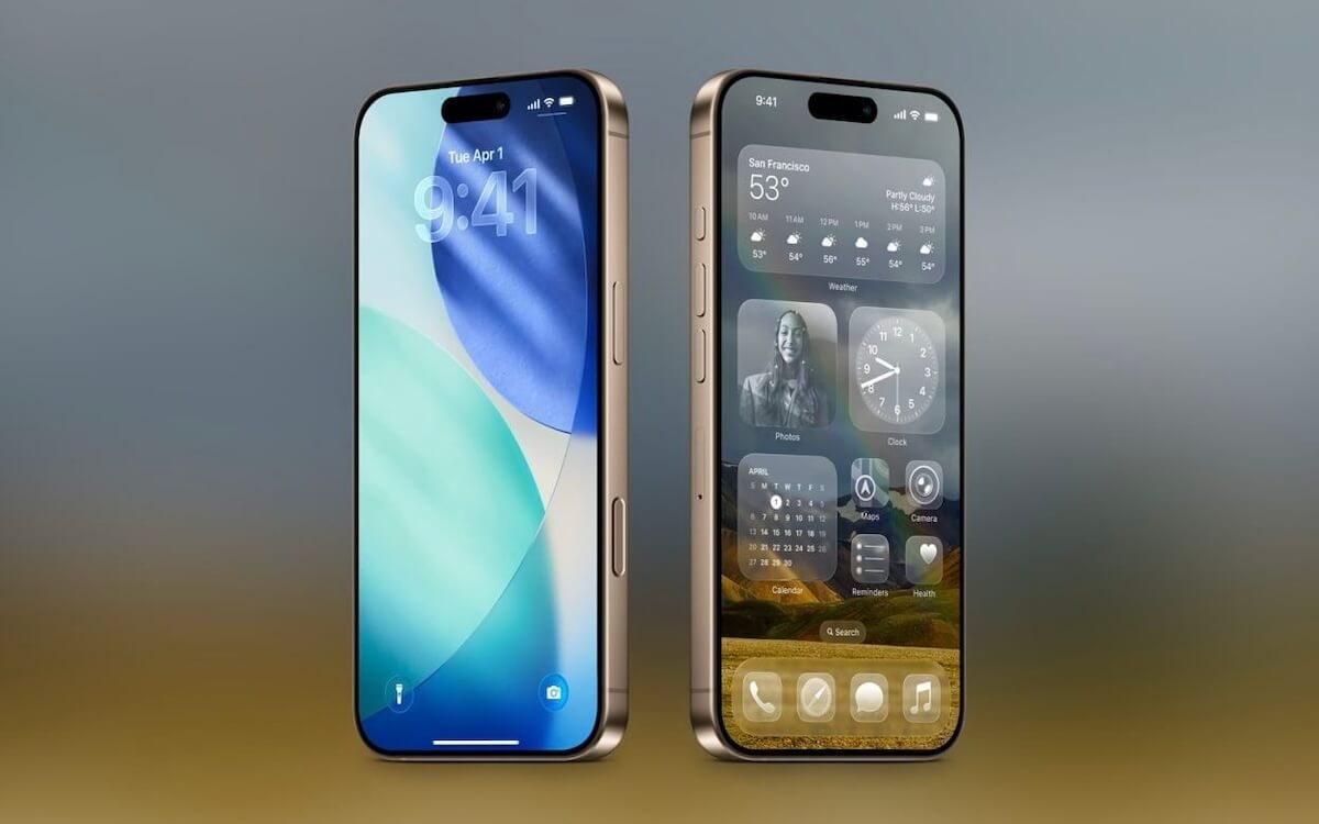 Китайские производители уже во всю копируют Liquid Glass из iOS 26. Так ли она хороша