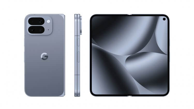 Складной смартфон Pixel 10 Pro Fold. Дорогущая раскладушка тоже на месте. Изображение: Google. Фото.