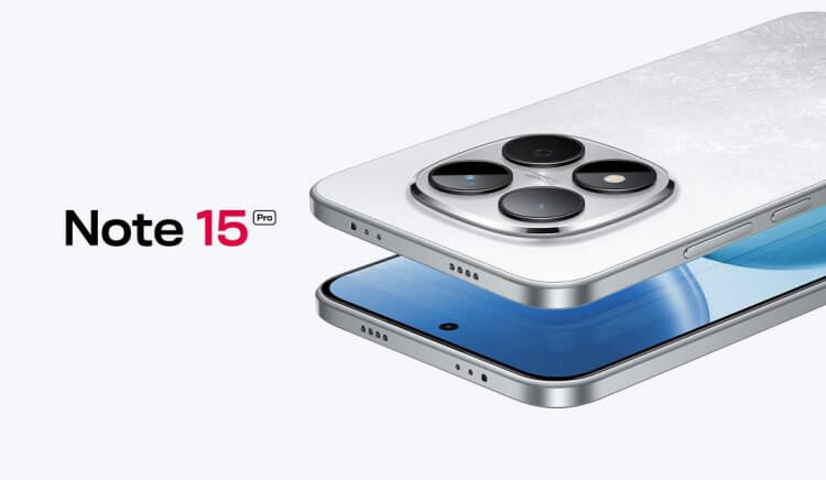 Продвинутые Redmi Note 15 Pro и Redmi Note 15 Pro+. Новые «прошки» теперь без экрана-водопада. Изображение: Xiaomi. Фото.
