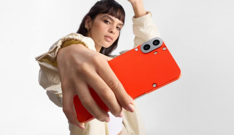 Недорогой смартфон CMF Phone 1. Стилевый смартфон от китайских бритишей. Изображение: Nothing. Фото.