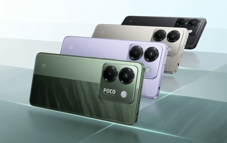 POCO M7 Pro 5G — мощный смартфон до 15 тысяч. Старший брат с хорошей камерой и экраном. Фото.