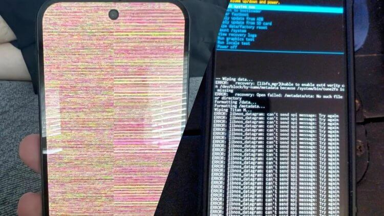 Как обновление Android 16 превратило смартфоны в кирпичи. Пользователи Google Pixel сообщают о выходе смартфонов из строя после установки обновления. Изображение: rozetked.me. Как обновление Android 16 превратило смартфоны в кирпичи. Пользователи Google Pixel сообщают о выходе смартфонов из строя после установки обновления. Изображение: rozetked.me. Фото.