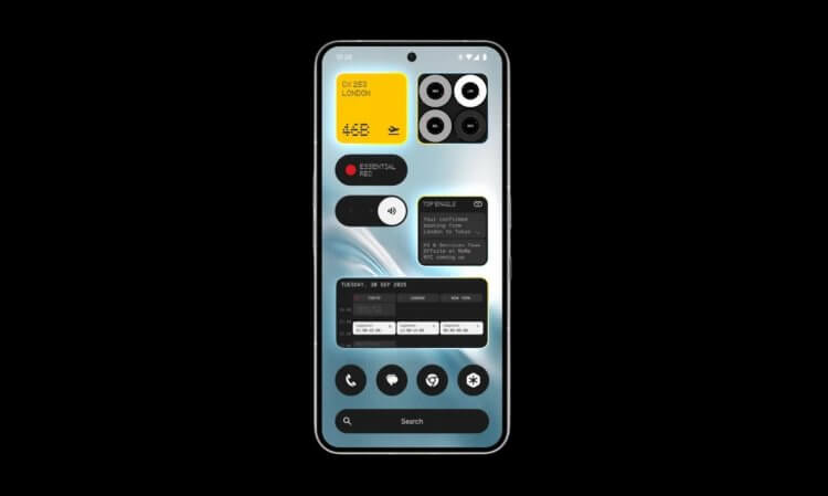 Как на смартфоне Nothing создать свое приложение через нейросеть. На смартфонах Nothing теперь можно создавать собственные приложения. Фото.