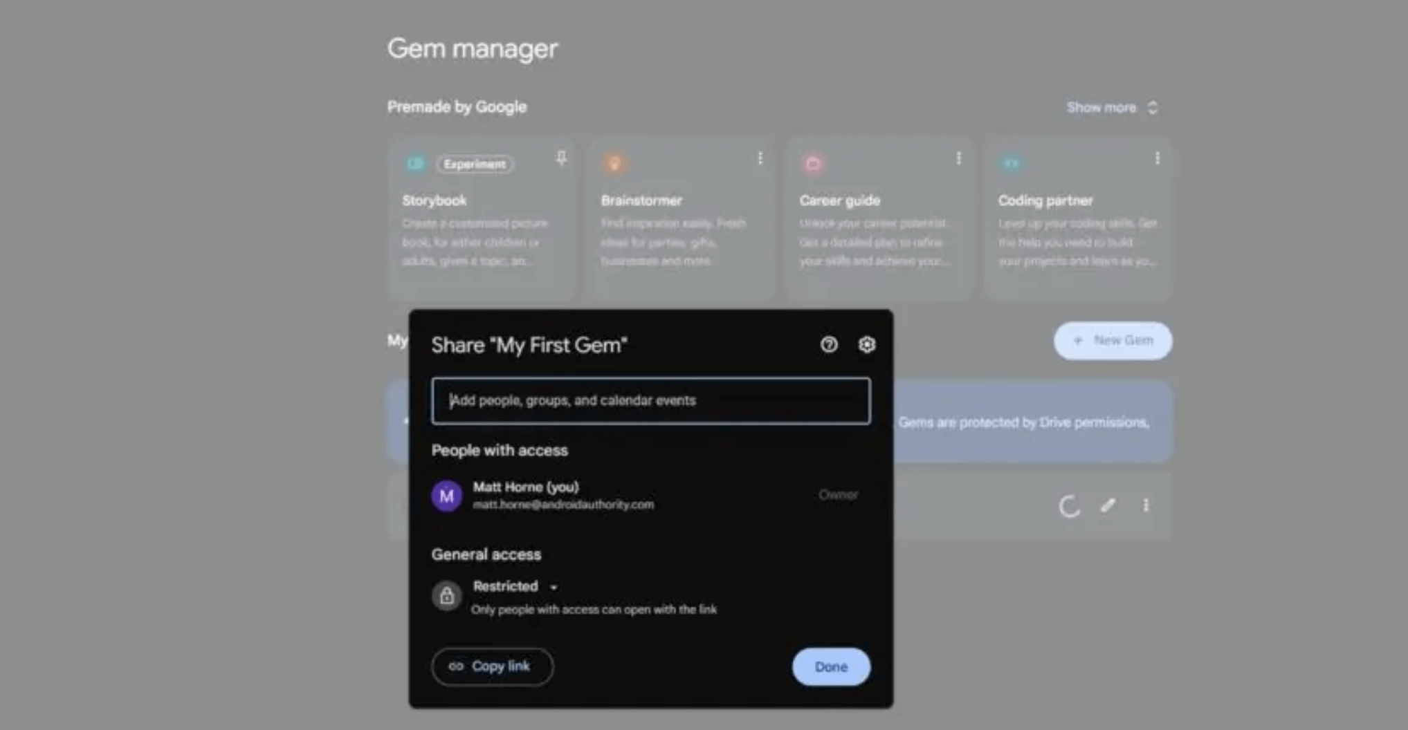 Сравнение Gemini Pro с ChatGPT. Делиться рабочими пространствами с другими пользователями очень удобно. Изображение: Gemini. Фото.