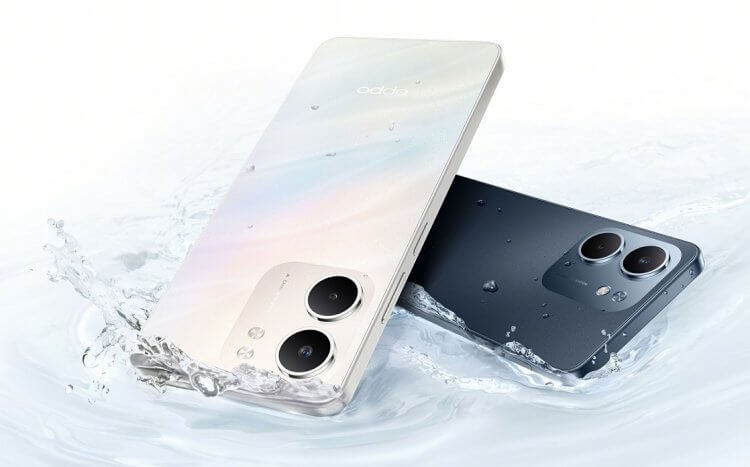OPPO A5x — смартфон с большой батареей. У этого смартфона реально большая батарейка. Изображение: OPPO. Фото.