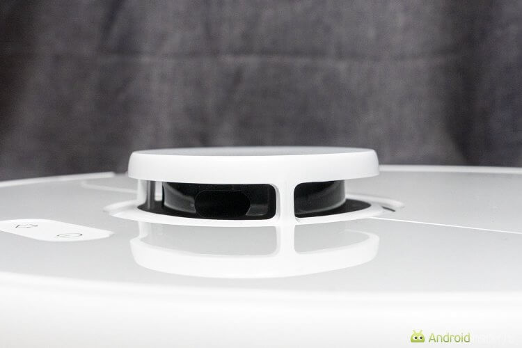 Обзор Dreame F10. Лидар позволяет лучше ориентироваться в пространстве. Обзор Dreame F10. Лидар позволяет лучше ориентироваться в пространстве. Фото.