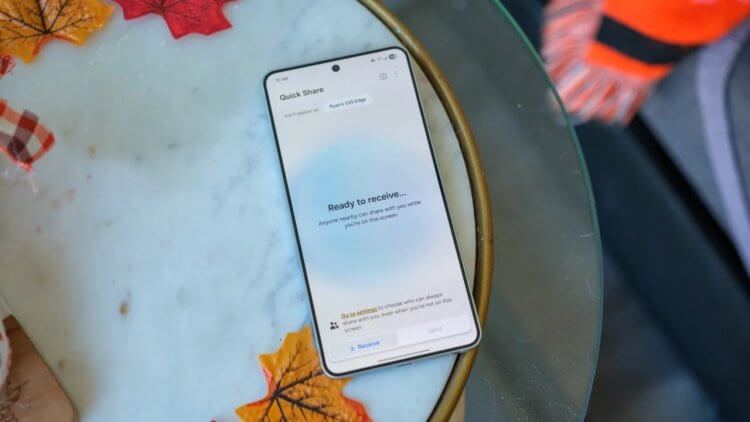 Обновление для Quick Share. NFC заметно упростит передачу файлов. Изображение: androidauthority.com. Фото.