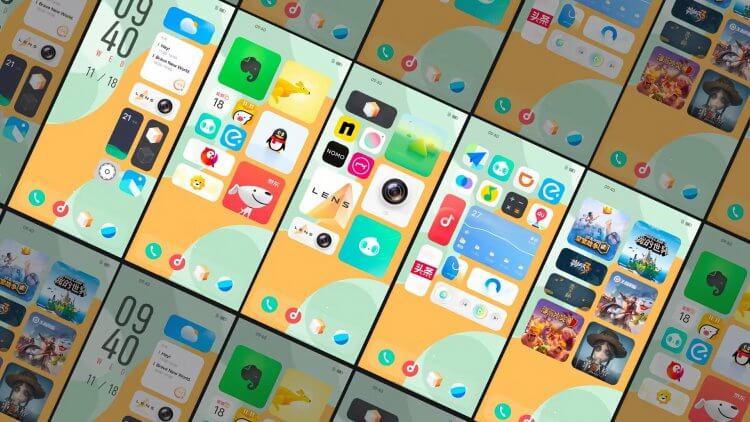 Что выбрать: HarmonyOS или OriginOS. OriginOS напоминает смесь iOS и MIUI. Изображение: xda-developers.com. Фото.