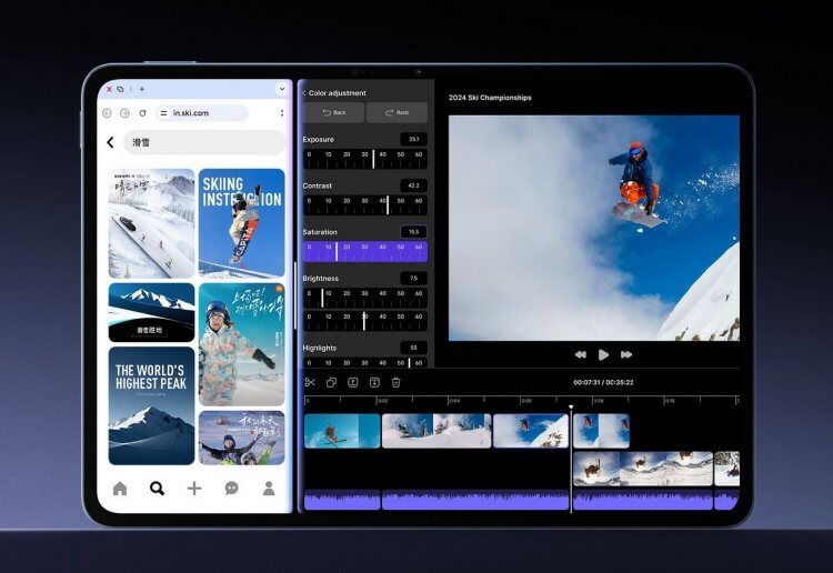 Как выглядит Xiaomi Pad 8. Оба планшета выглядят идентично и отличаются только характеристиками. Как выглядит Xiaomi Pad 8. Оба планшета выглядят идентично и отличаются только характеристиками. Фото.
