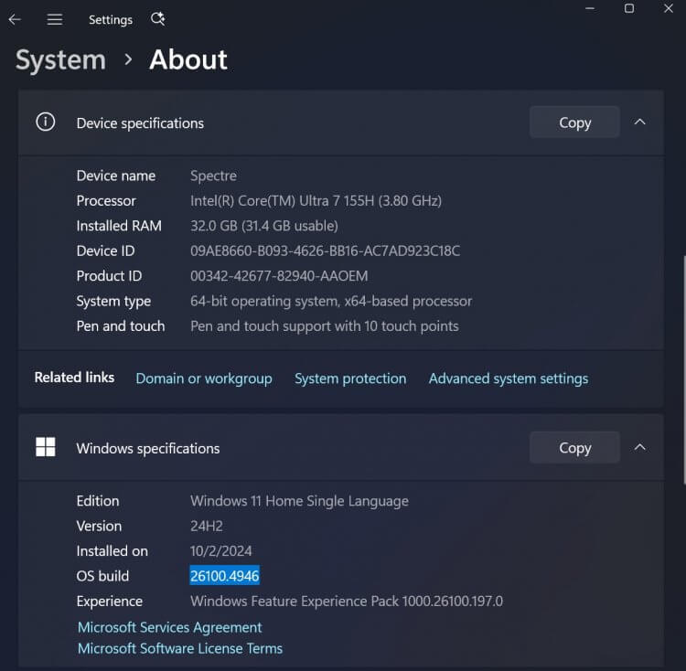 Стоит ли обновлять Windows 11? Сборку Windows 11 под номером 26100.4946 лучше обойти стороной. Стоит ли обновлять Windows 11? Сборку Windows 11 под номером 26100.4946 лучше обойти стороной. Фото.