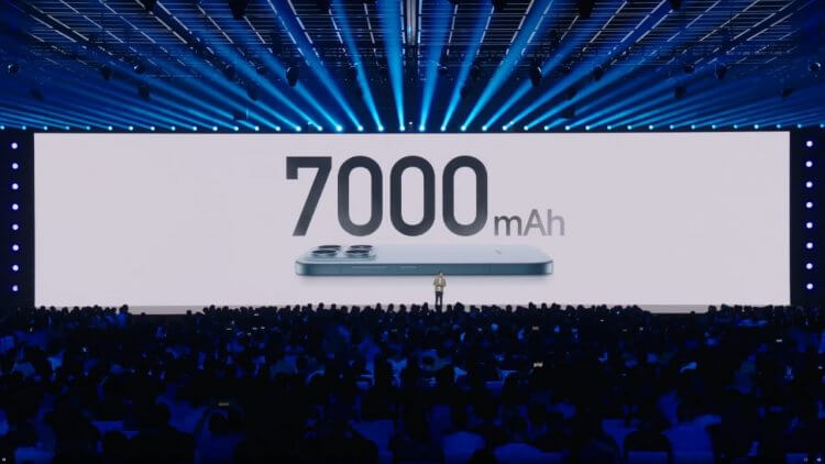 Что нового в Xiaomi 17. 7000 мАч — рекорд для компактного смартфона. Изображение: Xiaomi. Фото.