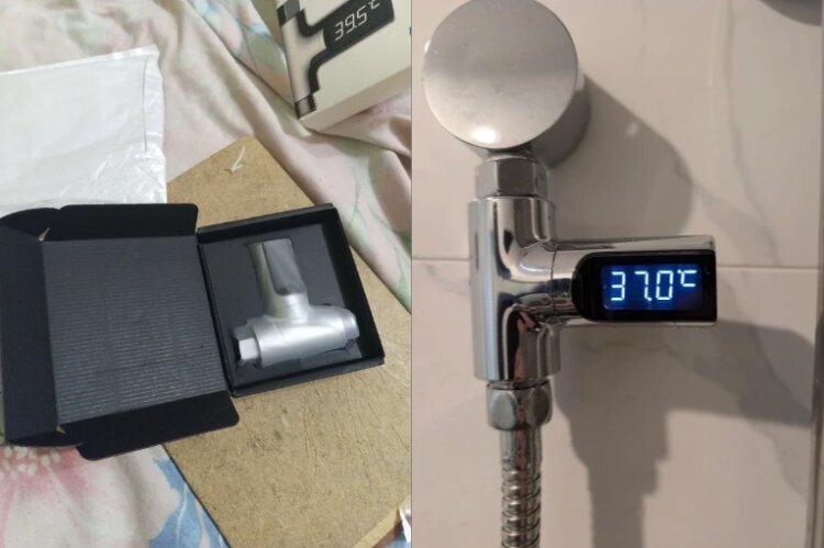 Термометр для ванной и душа. Гаджет, помогающий определить температуру воды. Термометр для ванной и душа. Гаджет, помогающий определить температуру воды. Фото.