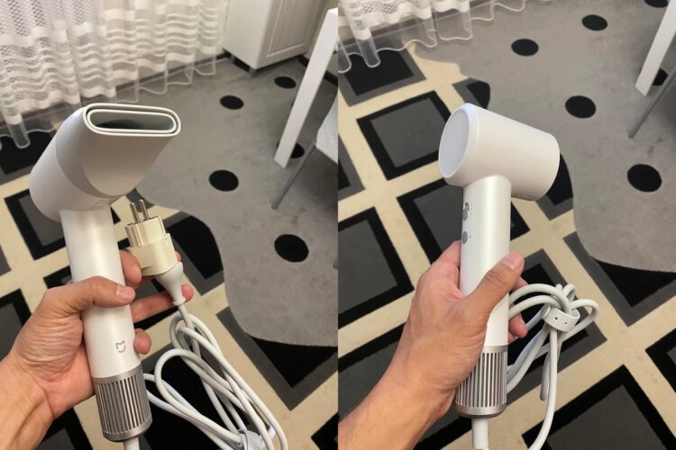 Аналог фена Dyson от Xiaomi. Не Dyson, но хотя бы Xiaomi. Фото.