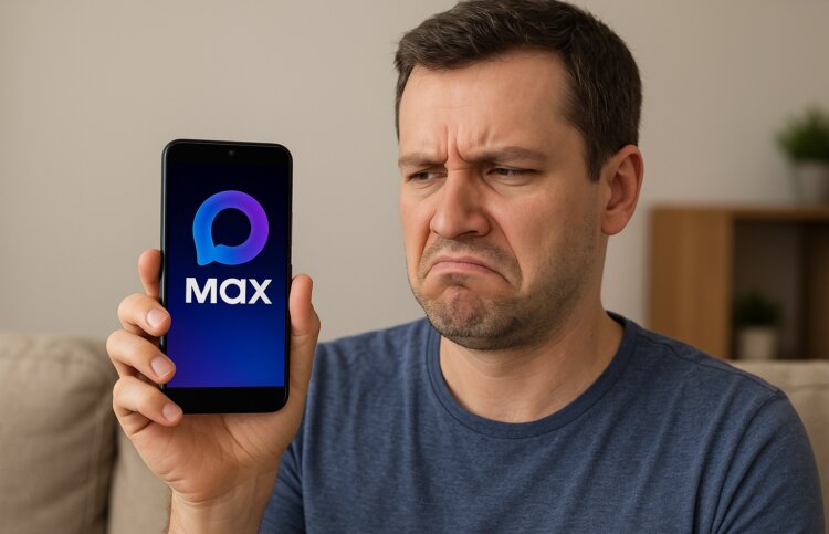 Почему я не пользуюсь мессенджером MAX и никому его не советую. Объясняю, что плохого в мессенджере MAX. Фото.