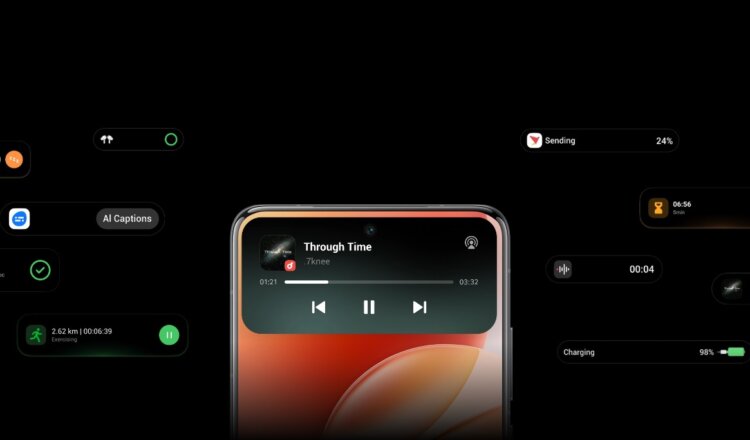 Что нового в OriginOS 6. У vivo теперь есть свой Dynamic Island. Изображение: vivo. Что нового в OriginOS 6. У vivo теперь есть свой Dynamic Island. Изображение: vivo. Фото.