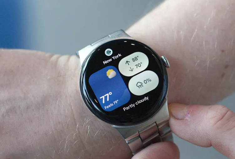 Что нового в Wear OS 6. Отдельное приложение погоды теперь появилось для Pixel Watch. Изображение: 9to5Google. Что нового в Wear OS 6. Отдельное приложение погоды теперь появилось для Pixel Watch. Изображение: 9to5Google. Фото.