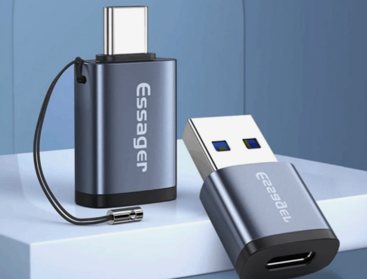 Переходник USB 3.0 на Type-C и другие. Изображение: AliExpress. Фото.