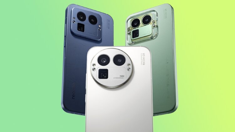 Представлен realme GT8 Pro со сменными островками камер: круто и недорого. На вкус и цвет любой островок. Изображение: realme. Представлен realme GT8 Pro со сменными островками камер: круто и недорого. На вкус и цвет любой островок. Изображение: realme. Фото.